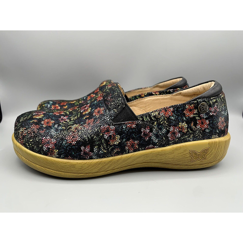 ALEGRIA~KELI PERKIE Casual Comfort Shoes Clogs KEL-947 Women's EU 37/ Sz 7-7.5